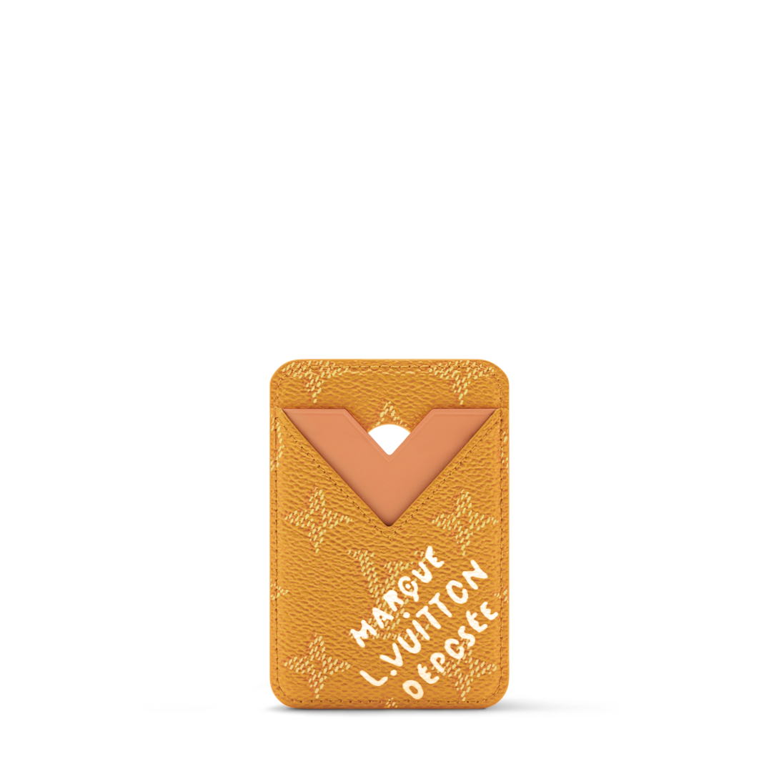 LOUIS VUITTON ゴールド マネークリップ Magnetic Card Holder Monogram Other - Wallets and Small Leather